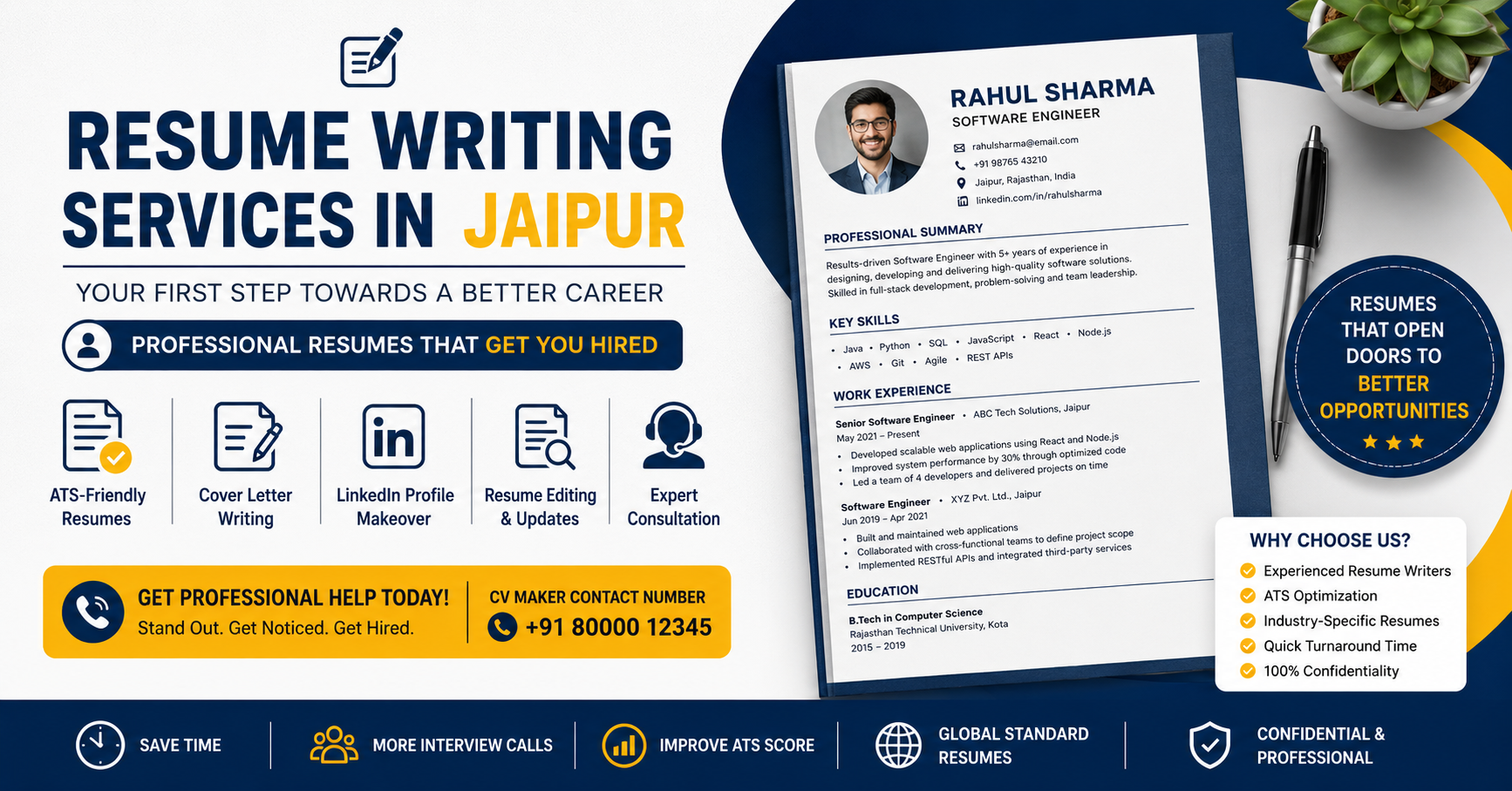 Resume Writing Services Jaipur